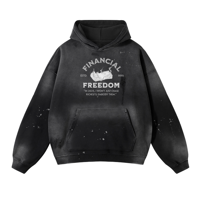 2025 Financial Freedom Unisex Hoodie NOX