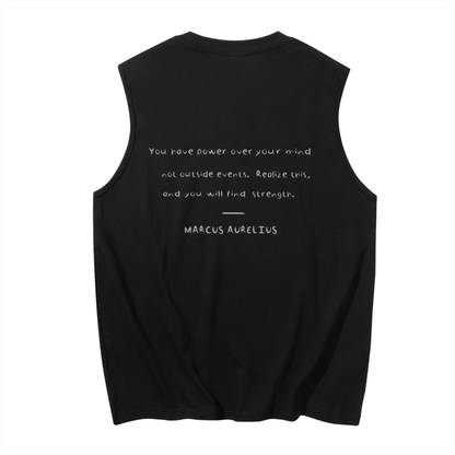 Tank Top Casual Marcus Aurelius Inspired