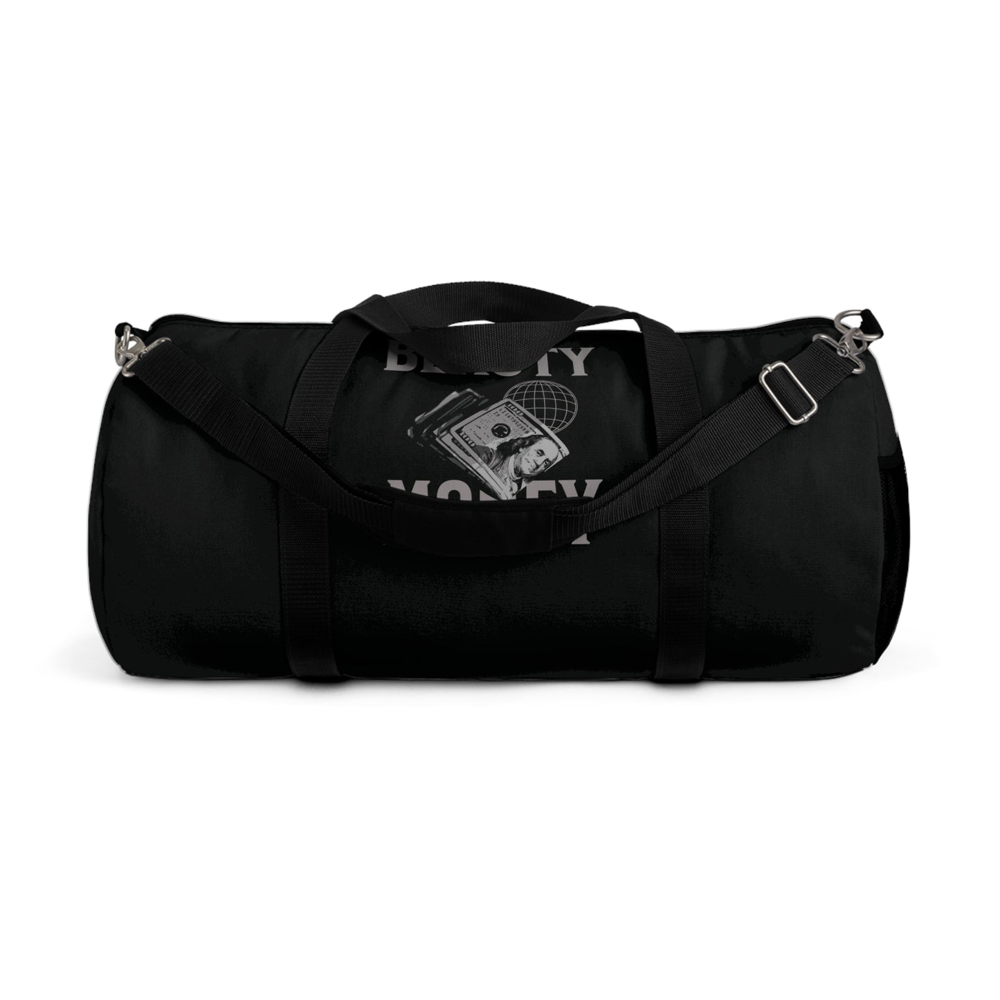 Money Culture Duffel Bag Black Color