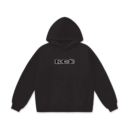 Oversized Classic Black Hoodie Inspired by Marcus Aurelius