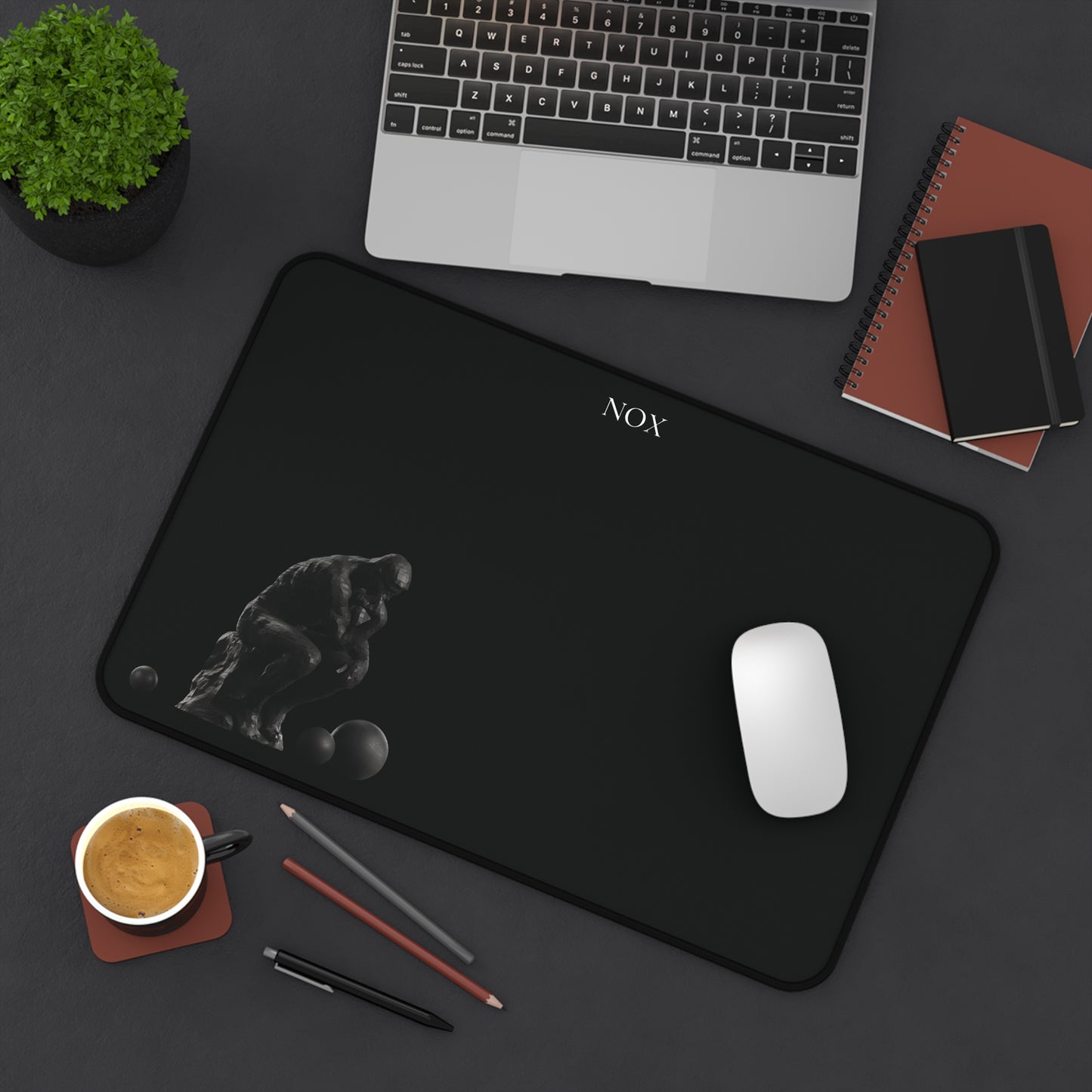 Stoic Thinker Desk Mat