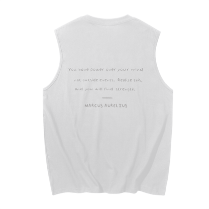 Tank Top Casual Marcus Aurelius Inspired