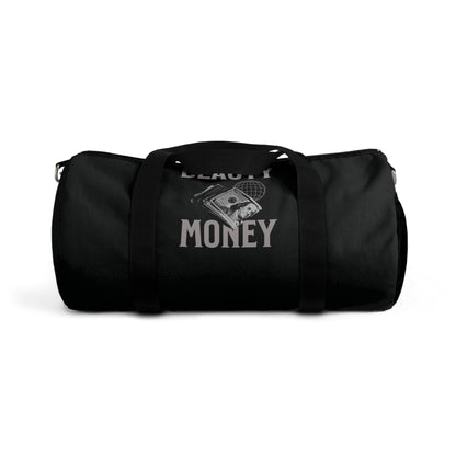 Money Culture Duffel Bag Black Color