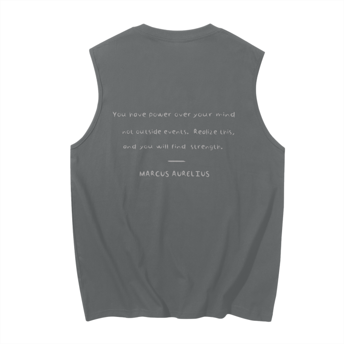 Tank Top Casual Marcus Aurelius Inspired