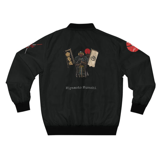 Premium Samurai Design Bomber Jacket Inspired by Miyamoto Musashi