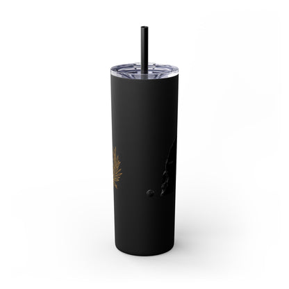 Dark-Themed Stoic Tumbler - 20oz