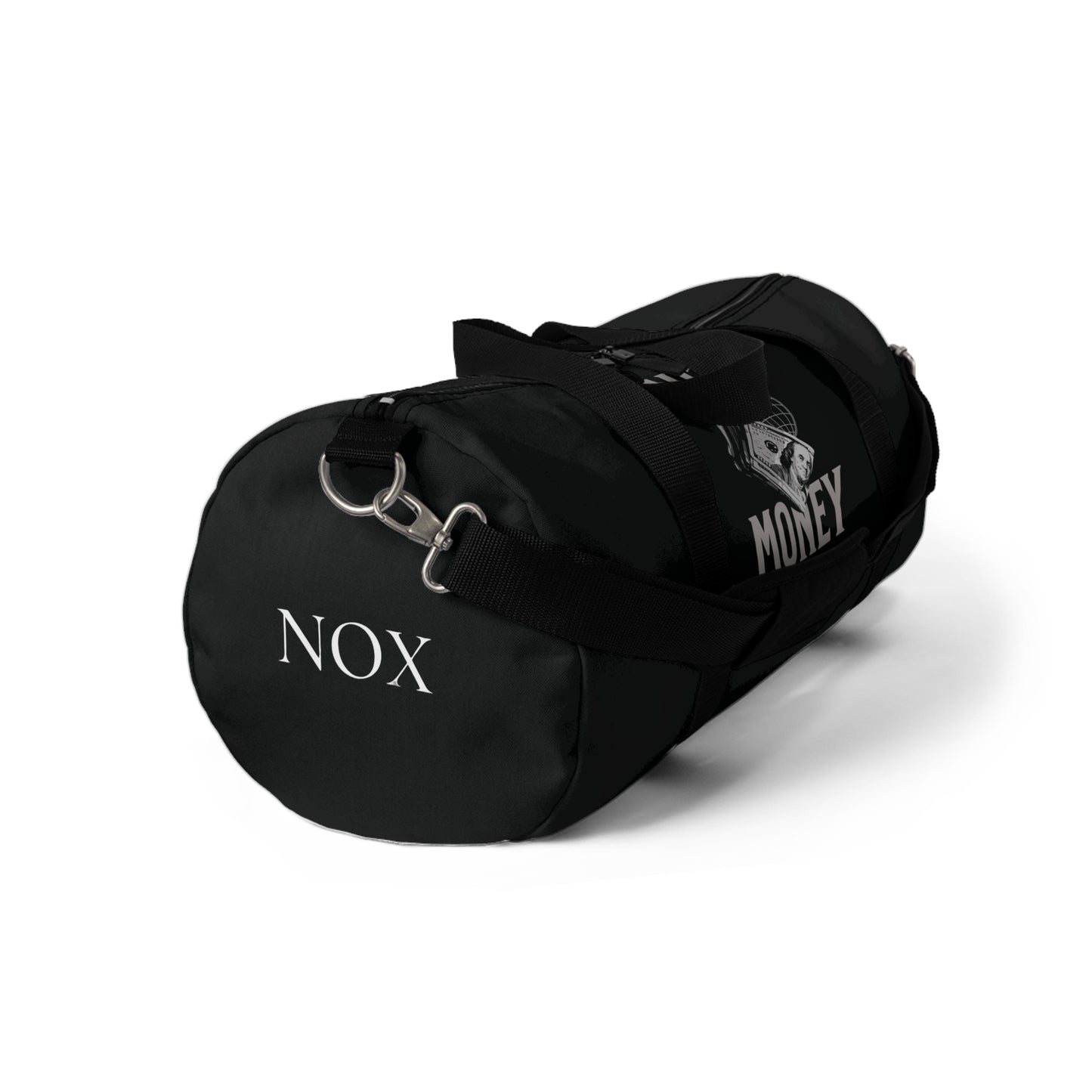 Money Culture Duffel Bag Black Color