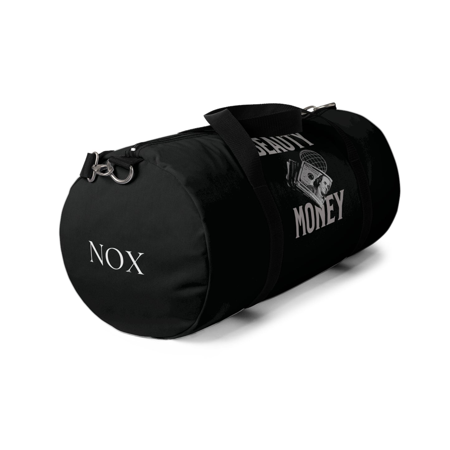 Money Culture Duffel Bag Black Color