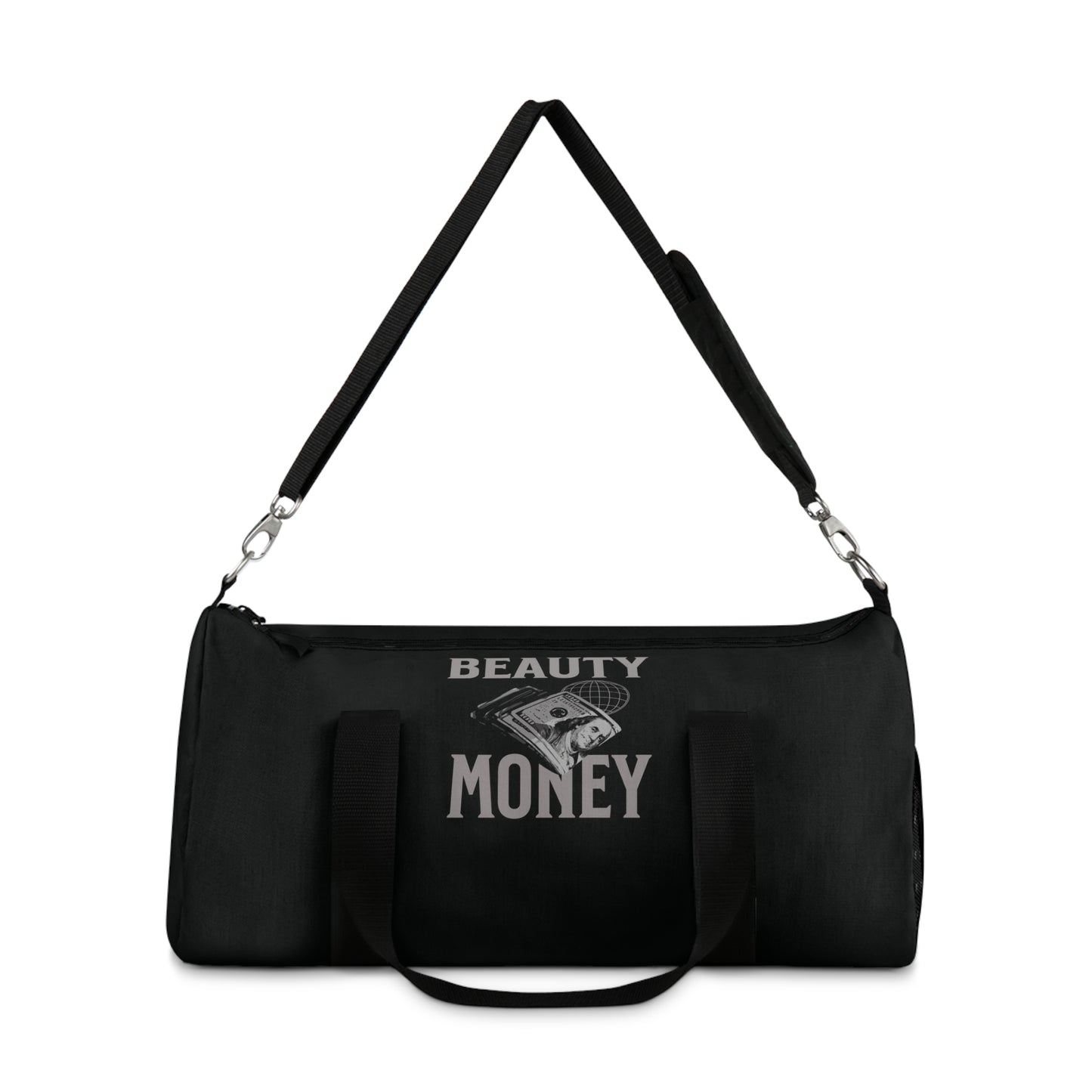 Money Culture Duffel Bag Black Color